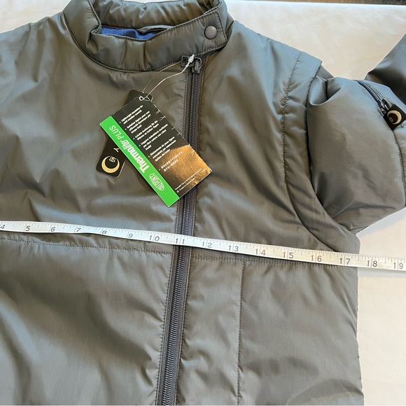 🎉HP🎉 NEW NWT NOS Vintage Stussy Thermolite Jacket Long Parka Full Zip SIZE XS - Picture 15 of 16